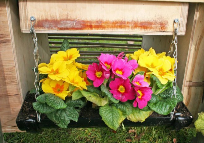 Recycled Garden Furniture, Bridgman, garden chair, gardening, recycled materials, upcycled materials