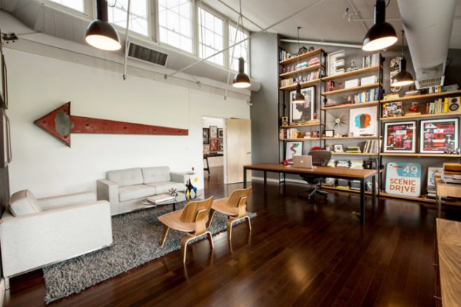 SND CYN Studios, Mattson Creative, sand canyon studios, irvine, lima bean factory, adaptive reuse, green renovation, vintage furniture, green interior