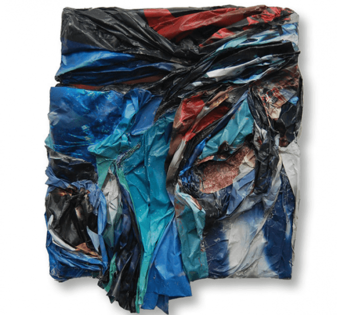 elisa contemporary art, Carole Eisner, Aurora Robson, Rodolfo Edward, Lisa Mee Doherty, Adriana Rostovsky, transform gallery, Re-Imagining Past Possessions Works of Recycled Materials, recycled art