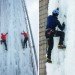 converted ice climbing wall, grain silo ice climbing, ice climbing, Iowa ice climbing, Don Briggs climbing wall, University of Northern Iowa, winter sports