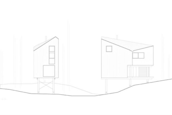 Snowboard Cabin, Scott and Scott Architects, rustic cabin, off grid cabin, vancouver island, vancouver, cabin retreat