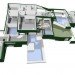 VenhoevenCS Architects, SportPlaza Mercator, Amsterdam, vertical gardens, fortress, green roof, living wall, greenery, urban design, sustainable design, eco-design, sports complex, The Netherlands, daylighting, Skylights,