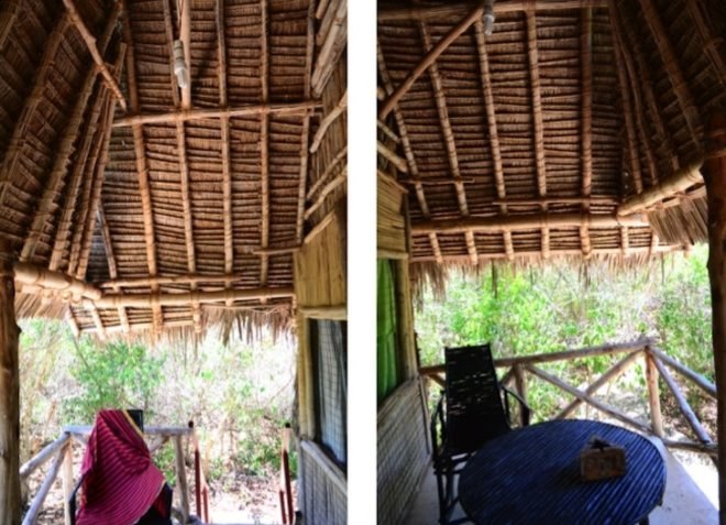 Andy Barbour, Diani Beach, Kenya, eco-tourism, backpackers, green design, sustainable design, eco-design, makuti roofers, palm roof, thatched roof, treehouses, Kenya, Africa, Coral Rag Forest, tourism, sustainable materials, sustainable building, natural ventilation, solar heated water, wildlife