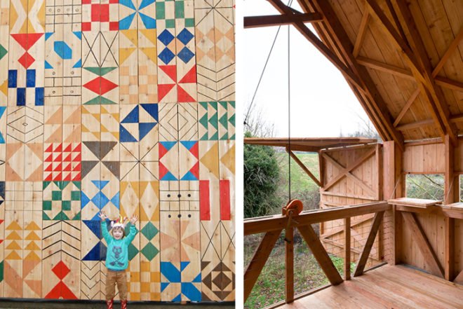 Studio Wave, Ecology of Colour, wooden house, natural dyes, crafts, park, Kent, England, Architecture, Art,