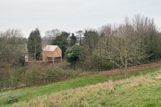 Studio Wave, Ecology of Colour, wooden house, natural dyes, crafts, park, Kent, England, Architecture, Art,