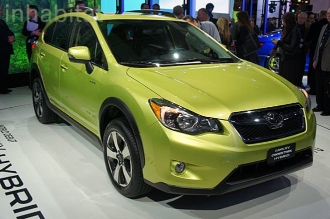 subaru, subaru hybrid, subaru suv hybrid, Subaru XV Crosstrek Hybrid, new york auto show, nyias, new york car show, jacob javits center car show, jacob javits car show, hybrid car, hybrid suv, green cars, green transportation, evs, ev, electric vehicle, green vehicle
