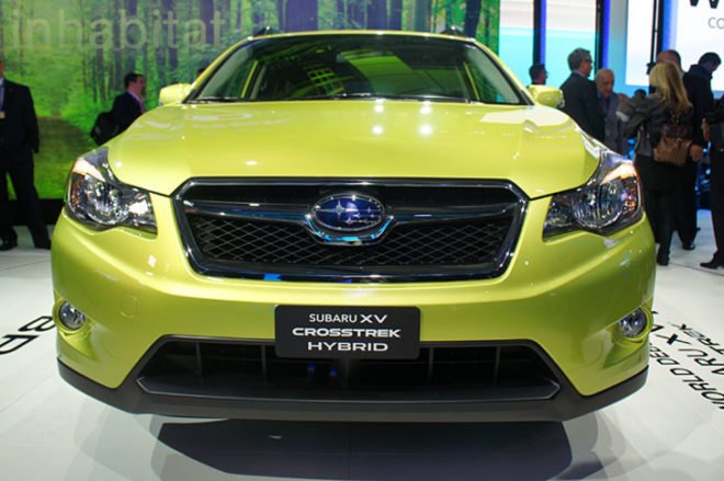 subaru, subaru hybrid, subaru suv hybrid, Subaru XV Crosstrek Hybrid, new york auto show, nyias, new york car show, jacob javits center car show, jacob javits car show, hybrid car, hybrid suv, green cars, green transportation, evs, ev, electric vehicle, green vehicle