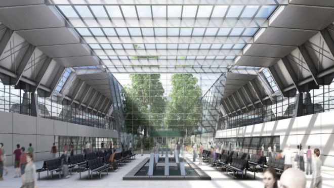 Tianjin Exhibition Center, gmp Architekten, tianjin, exhibition center, daylighting, convention center, china