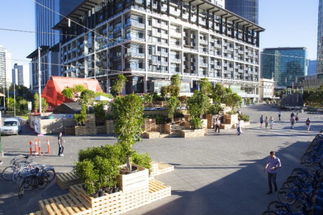 Urban Coffee Farm, Hassell, melbourne, pop up cafe, shipping pallets, melbourne food & wine festival, urban farm