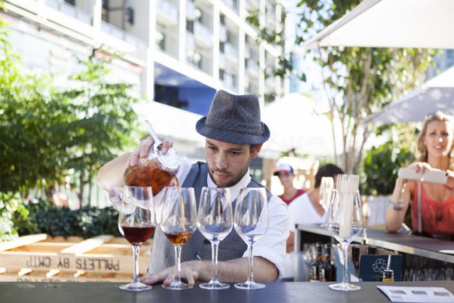 Urban Coffee Farm, Hassell, melbourne, pop up cafe, shipping pallets, melbourne food & wine festival, urban farm
