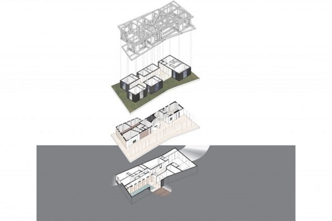Villa L Netherlands, Powerhouse Company, RAU, sustainable building, green roofed house, natural light, residential architecture, water storage, PV cells, energy efficient building, Utrecht architecture
