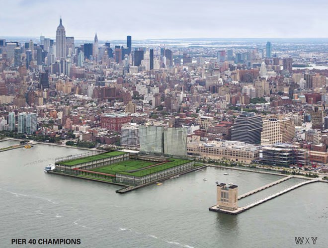 green design, eco design, sustainable design, Lower West Side, WXy Architecture + Urban Design, Hudson River Park, Pier 40