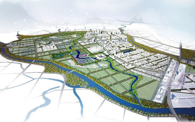 green design, eco design, sustainable design, West 8, Masterplan China, Flower City China, Guangzhou Huadi Fangcun, sustainable city China