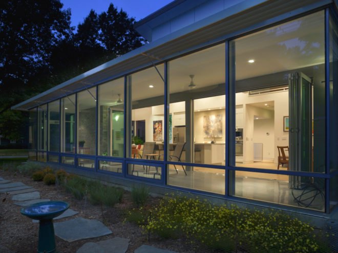 Williams-York Residence, DRAW Architecture, kansas, solar home, net zero home, green home, leed platinum