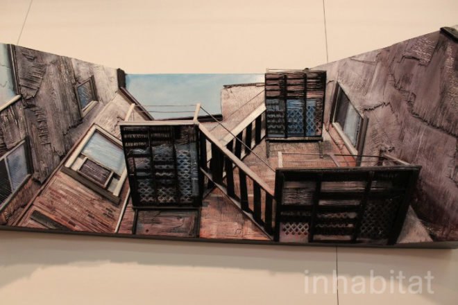 heather kocsis, wooden art, green art, reclaimed wood, reclaimed wood art, recycled art, eco art, sustainable art, 3d art, miniature new york, diorama, heather kocsis art, miniature art