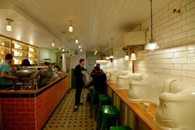london coffee shop, london, coffee shop, london cafe, london espresso, public toilet renovation, attendant cafe, london attendant, the attendant, attendant coffee, adaptive reuse
