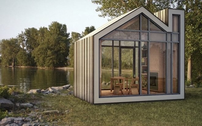bunkie, prefab house, prefab housing, bldg workshop, 608 design, cnc milling