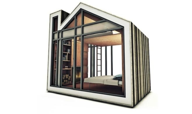 bunkie, prefab house, prefab housing, bldg workshop, 608 design, cnc milling