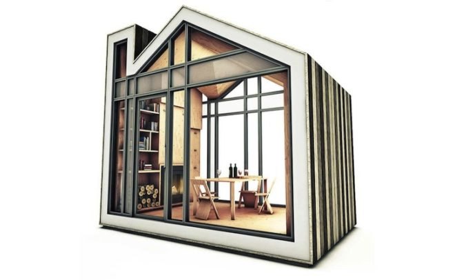 bunkie, prefab house, prefab housing, bldg workshop, 608 design, cnc milling