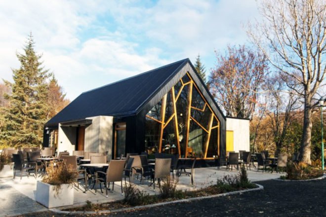 Café Botanical, Kollgata Arkitektur, akureyri botanical gardens, botanical gardens, iceland, eco cafe