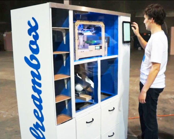 green design, eco design, sustainable design, UC Berkeley, 3d printing, 3d printed vending machine, Dreambox