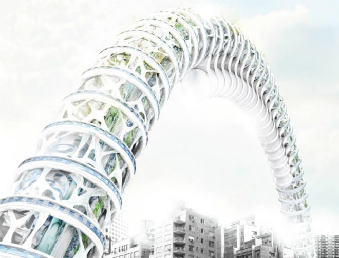 evolo, skyscraper, Evolo Skyscraper Competition, green building, design, architecture, concept, urban pollution, air quality, soil contamination, earthworms