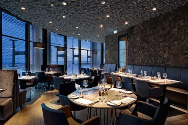 Amsterdam’s newly-opened Fletcher Hotel touts one of the most unique new designs, which was born of star designer Robert Kolenik’s new “Eco Chic” aesthetics. This four-star, nineteen floor beauty is completely round in plan, and made Kolenik’s job interesting at times. Displaying sustainable interiors that mix well with luxury, the Fletcher Hotel is certified Green Key Gold, which is the highest standard for sustainability in the leisure sector.