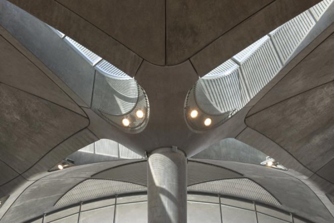foster and partners, airport design, queen alia airport, sustainable architecture, modular design, islamic design