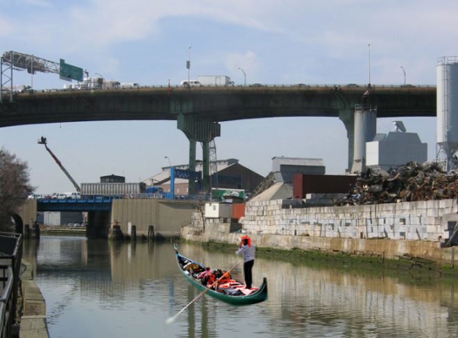 gowanus canal, little gowanice, venice, canals in brooklyn, hurricane sandy, april fool's, april fool's inhabitat, flooding brooklyn, flooding new york