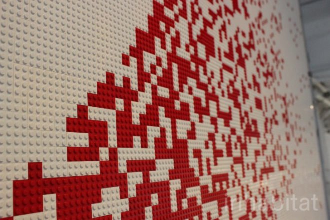 Nathan Sawaya, LEGO, lego art, lego sculptures, openhouse gallery, lego design, lego dog, dean west, new york lego art, green design, eco design, legos, lego umbrella
