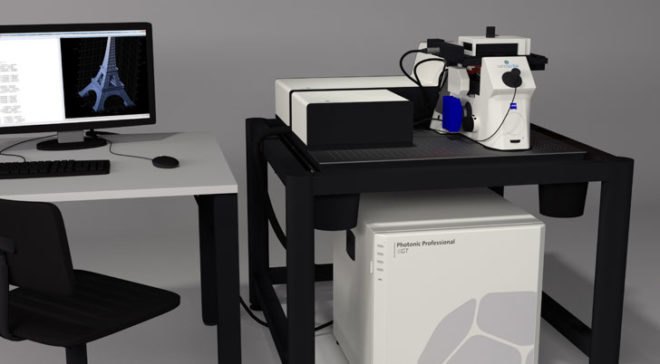 nanoscribe, 3d printer, nano, micro, photonic, karlsruhe, KIT