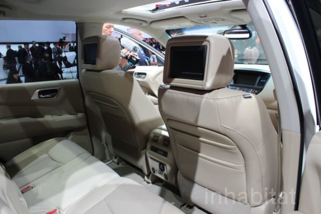 nissan, nissan pathfinder, nissan pathfinder hybrid, nissan pathfinder hybrid 2014, nissan hybrid, 2013 New York Auto Show, electric car, electric motor, green car, new york auto show, ny auto show