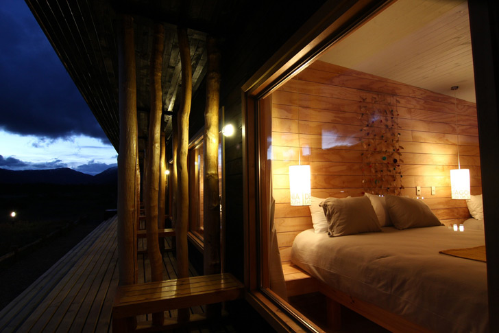 Cooprogetti Arquitectos, Patagonia, Robinson Crusoe, lodge, pre-maufactured, energy efficient, Chile, Villa O’Higgins, orientation, energy efficiency, thermal.