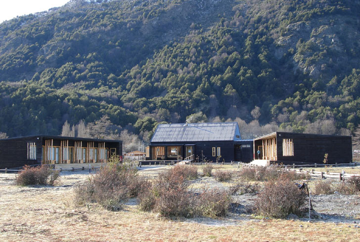 Cooprogetti Arquitectos, Patagonia, Robinson Crusoe, lodge, pre-maufactured, energy efficient, Chile, Villa O’Higgins, orientation, energy efficiency, thermal.
