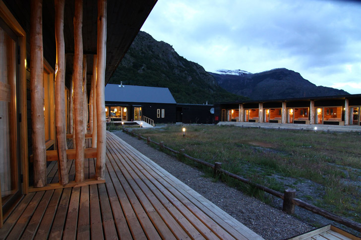 Cooprogetti Arquitectos, Patagonia, Robinson Crusoe, lodge, pre-maufactured, energy efficient, Chile, Villa O’Higgins, orientation, energy efficiency, thermal.