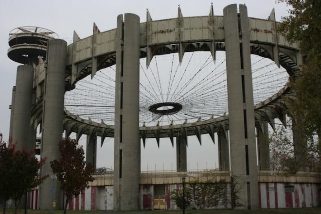 ny state pavilion, 1964 world's fair, adaptive reuse, nyc landmarks, nyc landmark preservation, flushing meadows corona park, matthew silva, nyc architecture, nyc design