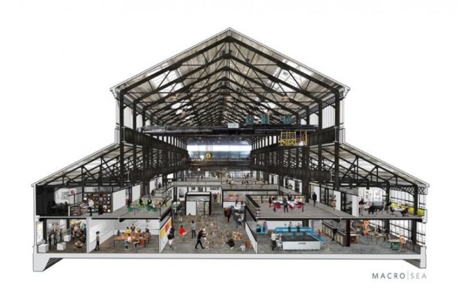 macro sea, new lab, brooklyn navy yard, hurricane sandy, mayor michael bloomberg, sustainable manufacturing jobs, american manufacturing, green design, green manufacturing, terreform one, within lab, Empire State Development Corporation Regional Council, speaker christine quinn