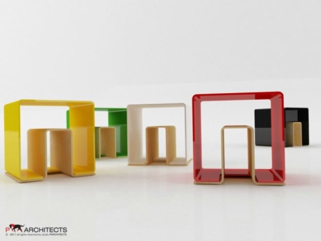 “green furniture”, 100% post-consumer waste, eco plastic, eco-friendly furniture, interchangeable furniture, interchangeable parts, modular furniture, multifunctional furniture, post-consumer materials, post-consumer waste, studio PARCHITECTS, UN STOOL
