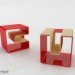 “green furniture”, 100% post-consumer waste, eco plastic, eco-friendly furniture, interchangeable furniture, interchangeable parts, modular furniture, multifunctional furniture, post-consumer materials, post-consumer waste, studio PARCHITECTS, UN STOOL