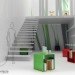 “green furniture”, 100% post-consumer waste, eco plastic, eco-friendly furniture, interchangeable furniture, interchangeable parts, modular furniture, multifunctional furniture, post-consumer materials, post-consumer waste, studio PARCHITECTS, UN STOOL