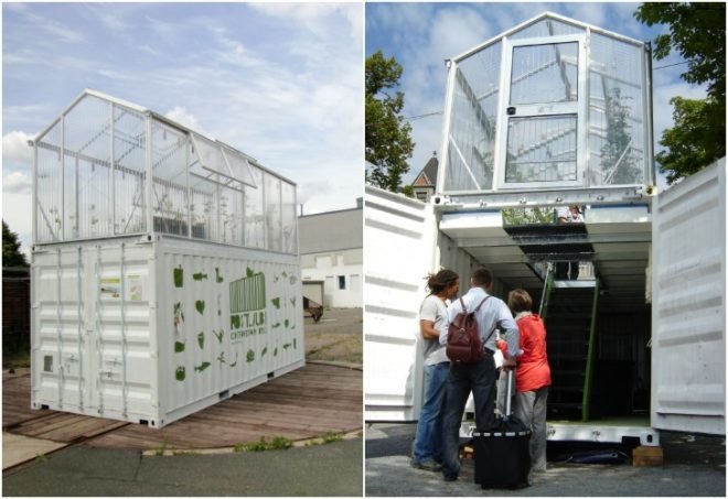 UFU by Damien Chivialle, cootainer, urban farming units, UFU, urban farms, aquaponics, sustainable design, green design, eco farms