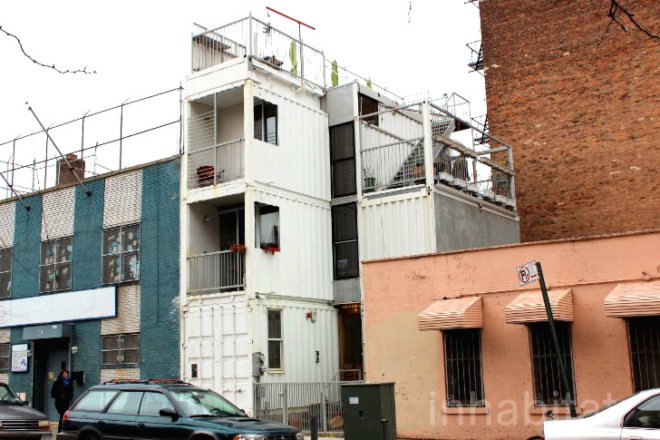 351 Keap Street, cargotecture, David Boyle, Department of Buildings, eco design, green design, Michele Bertomen, SHipping container home Williamsburg, shipping container homes, shipping containers, bethex credit union, sustainable design, shipping container home brooklyn, brooklyn shipping container home, williamsburg shipping container home, shipping container house