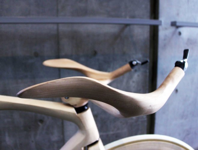 Yojiro Oshima, wood bike Yojiro Oshima, japanese design, wood design, eco friendly wood, green design, bicycle prototype, industrial design, student design