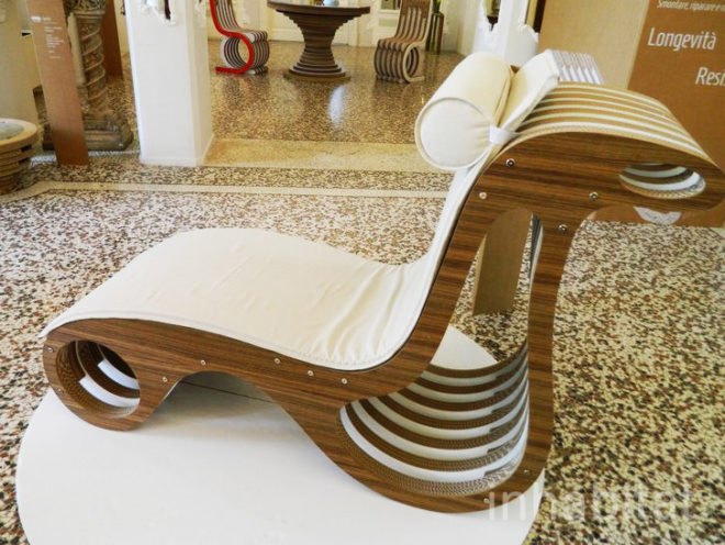 cardboard furniture, giorgio caporaso, Milan Design Week, milan furniture fair, milan furniture, milan design, cardboard design, salone del mobile, green design, green furniture