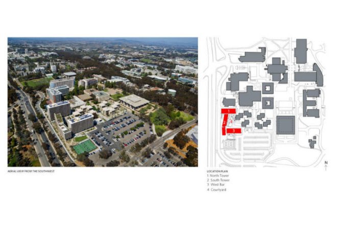 Charles David Keeling Apartments, KieranTimberlake, ucsd, green roof, student housing, green housing, eco residences