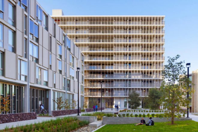 Charles David Keeling Apartments, KieranTimberlake, ucsd, green roof, student housing, green housing, eco residences