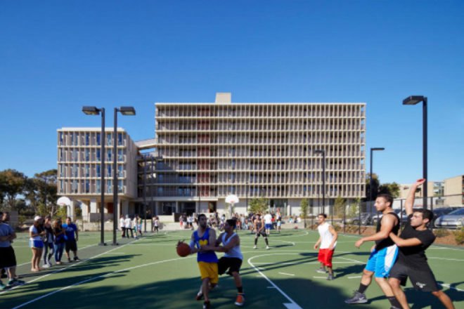 Charles David Keeling Apartments, KieranTimberlake, ucsd, green roof, student housing, green housing, eco residences