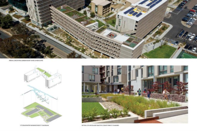 Charles David Keeling Apartments, KieranTimberlake, ucsd, green roof, student housing, green housing, eco residences