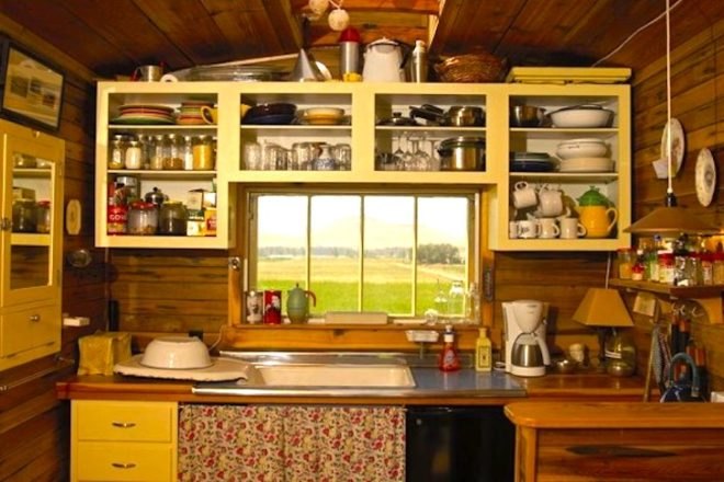 tiny house, micro house, high desert journal, green design, sustainable design, eco-design, charles finn, potomac cabin, a room of one's own, architecture, reclaimed materials, recycled materials, rustic cabins
