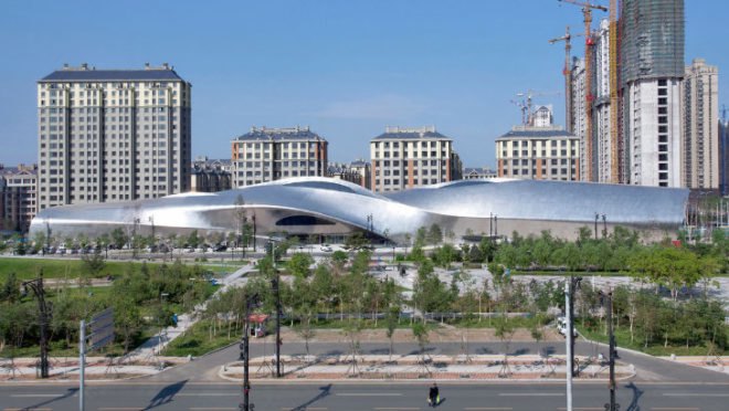 China Wood Sculpture Museum, MAD, eco museum, china, harbin, museum, skylights, daylighting